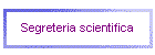 Segreteria scientifica